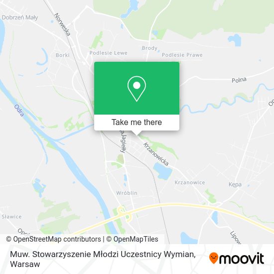 Muw. Stowarzyszenie Młodzi Uczestnicy Wymian map