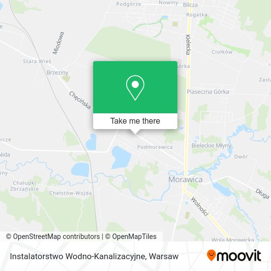 Карта Instalatorstwo Wodno-Kanalizacyjne