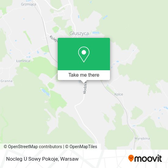 Nocleg U Sowy Pokoje map