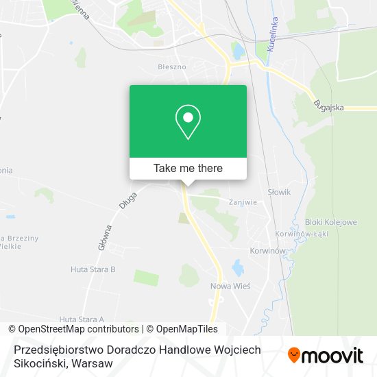 Przedsiębiorstwo Doradczo Handlowe Wojciech Sikociński map