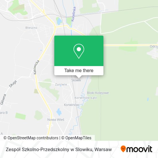 Zespół Szkolno-Przedszkolny w Slowiku map