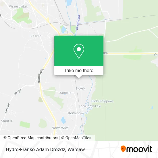Hydro-Franko Adam Dróżdż map