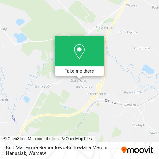 Bud Mar Firma Remontowo-Budowlana Marcin Hanusiak map