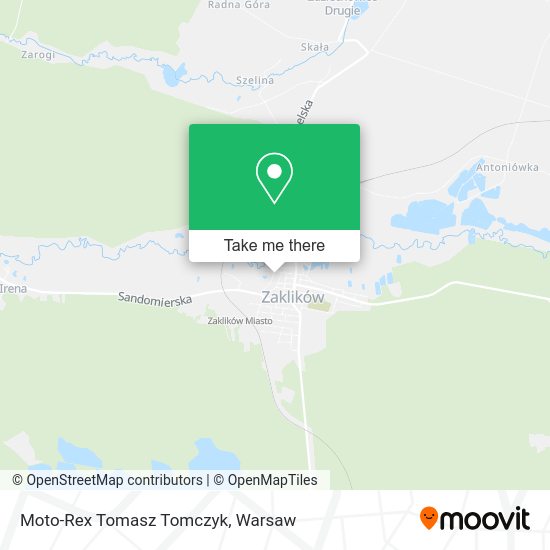 Moto-Rex Tomasz Tomczyk map