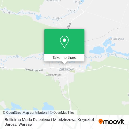 Bellisima Moda Dziecieca i Mlodziezowa Krzysztof Jarosz map