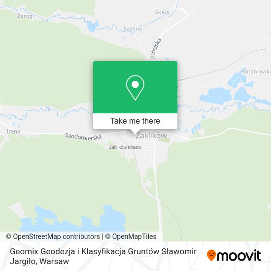 Geomix Geodezja i Klasyfikacja Gruntów Sławomir Jargiło map