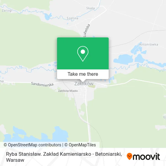 Ryba Stanisław. Zakład Kamieniarsko - Betoniarski map
