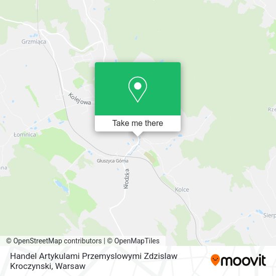 Handel Artykulami Przemyslowymi Zdzislaw Kroczynski map