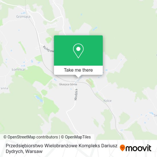 Przedsiębiorstwo Wielobranżowe Kompleks Dariusz Dydrych map