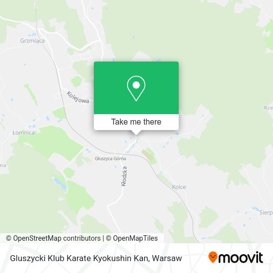 Gluszycki Klub Karate Kyokushin Kan map