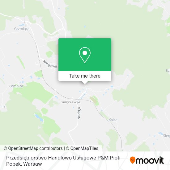 Przedsiębiorstwo Handlowo Usługowe P&M Piotr Popek map