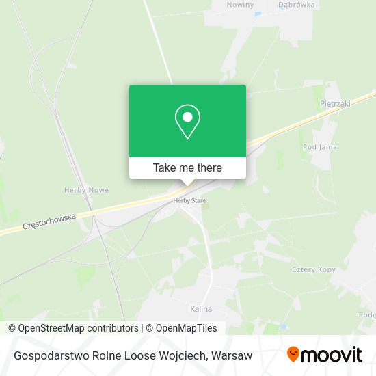 Gospodarstwo Rolne Loose Wojciech map