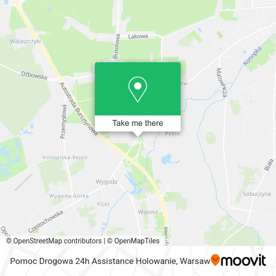 Карта Pomoc Drogowa 24h Assistance Holowanie