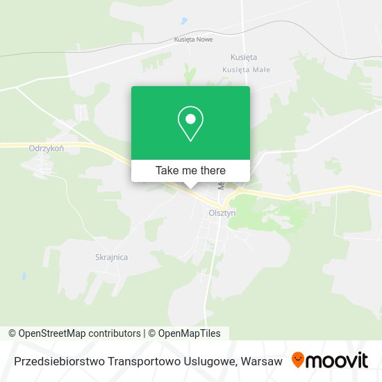 Przedsiebiorstwo Transportowo Uslugowe map