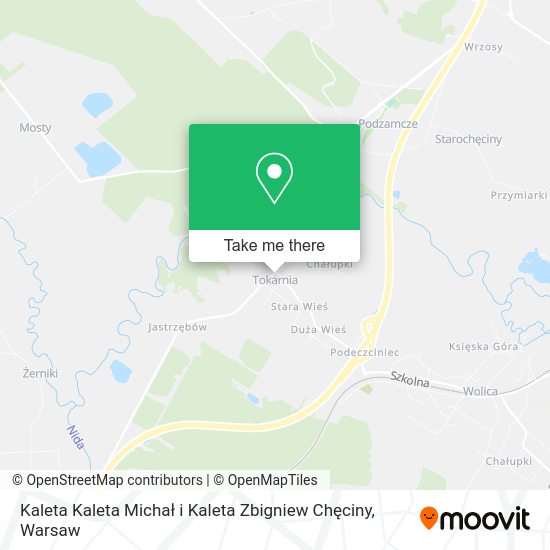 Kaleta Kaleta Michał i Kaleta Zbigniew Chęciny map