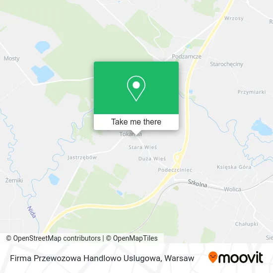 Карта Firma Przewozowa Handlowo Uslugowa