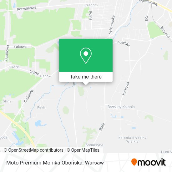 Moto Premium Monika Obońska map