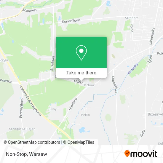Non-Stop map