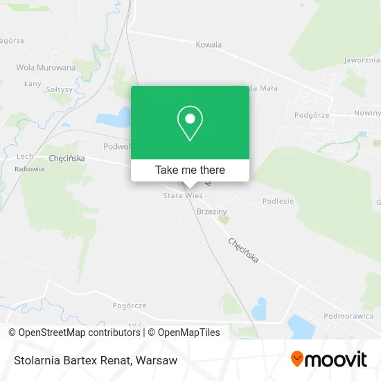 Карта Stolarnia Bartex Renat