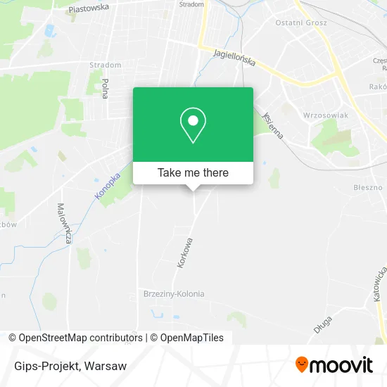 Карта Gips-Projekt