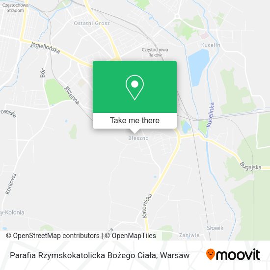 Parafia Rzymskokatolicka Bożego Ciała map