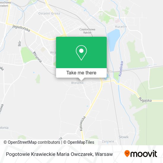 Pogotowie Krawieckie Maria Owczarek map