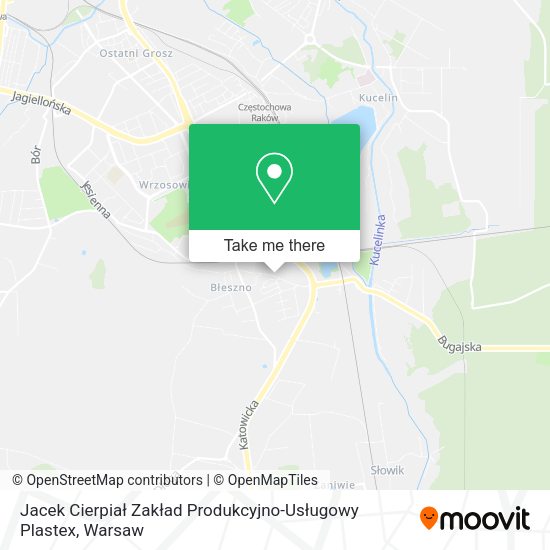 Jacek Cierpiał Zakład Produkcyjno-Usługowy Plastex map