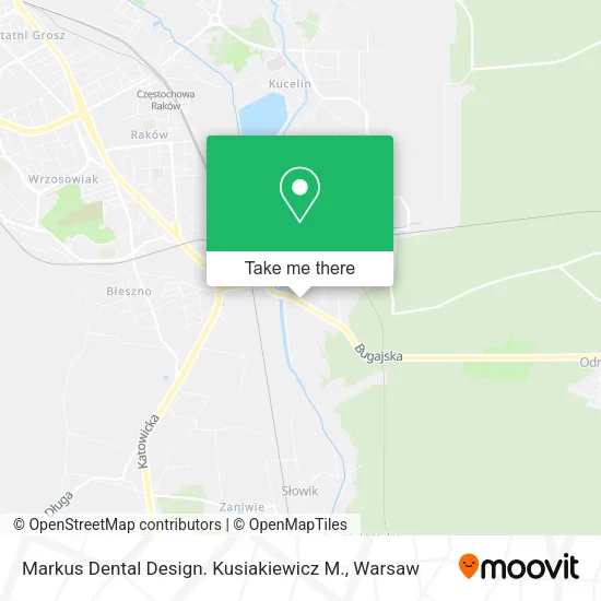 Карта Markus Dental Design. Kusiakiewicz M.