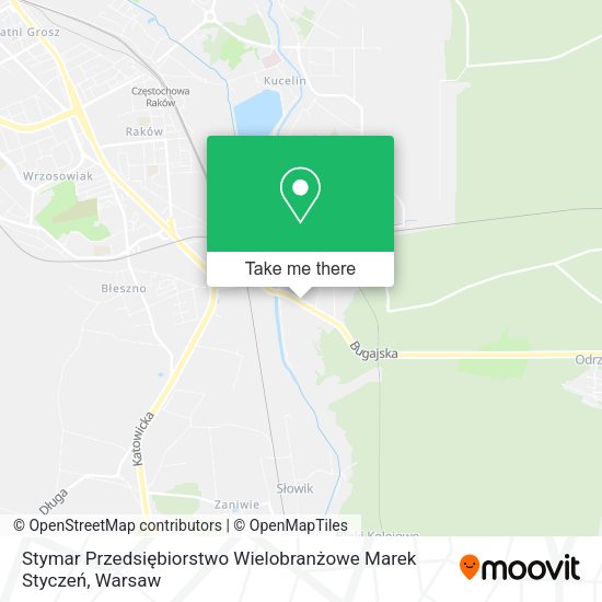 Stymar Przedsiębiorstwo Wielobranżowe Marek Styczeń map