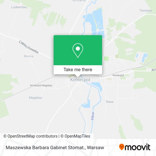 Maszewska Barbara Gabinet Stomat. map