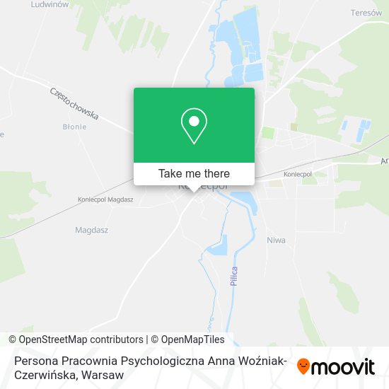 Persona Pracownia Psychologiczna Anna Woźniak-Czerwińska map