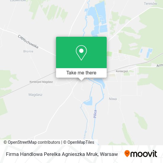 Firma Handlowa Perelka Agnieszka Mruk map