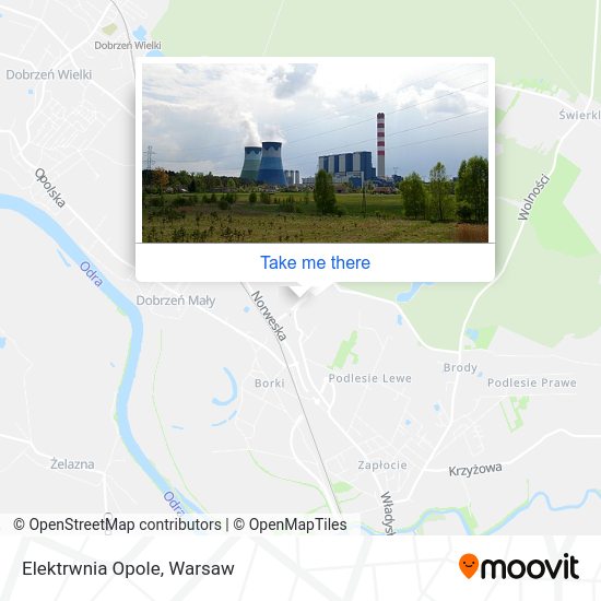 Карта Elektrwnia Opole