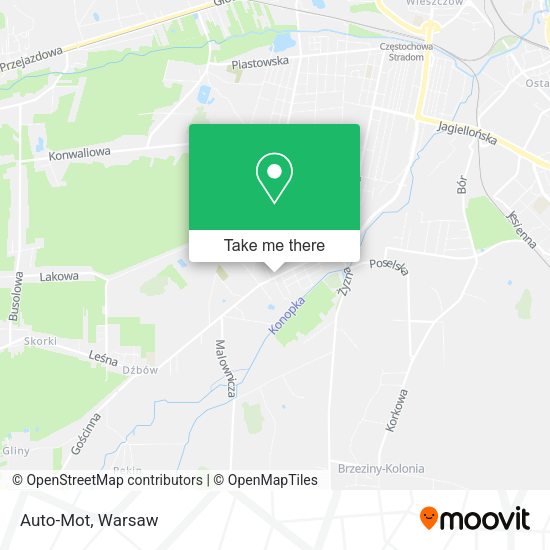 Auto-Mot map