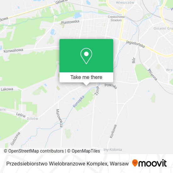 Przedsiebiorstwo Wielobranzowe Komplex map