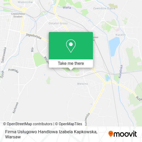 Firma Usługowo Handlowa Izabela Kapkowska map