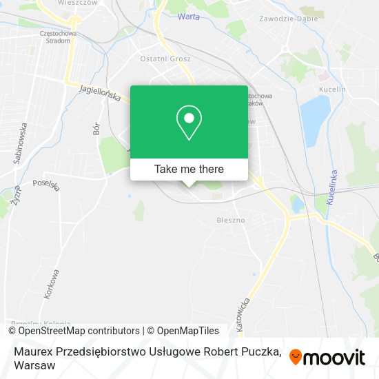 Maurex Przedsiębiorstwo Usługowe Robert Puczka map