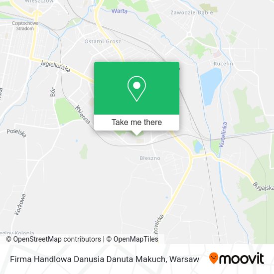 Firma Handlowa Danusia Danuta Makuch map