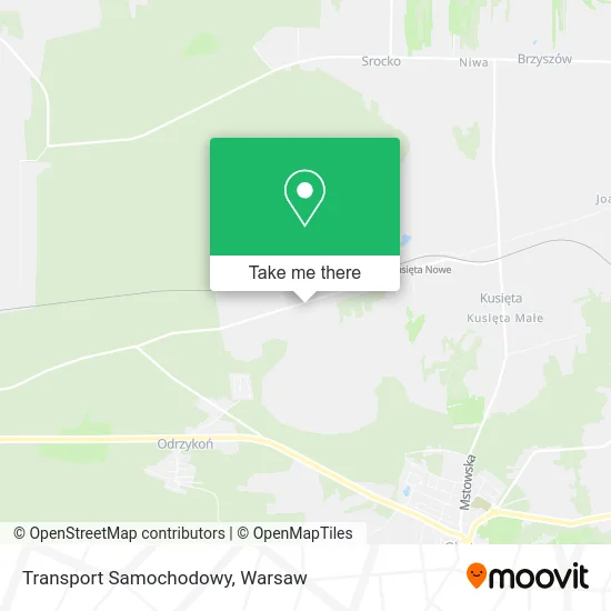 Карта Transport Samochodowy