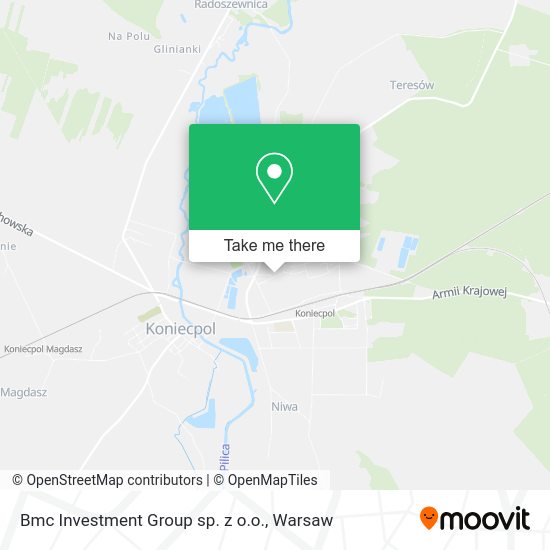 Bmc Investment Group sp. z o.o. map