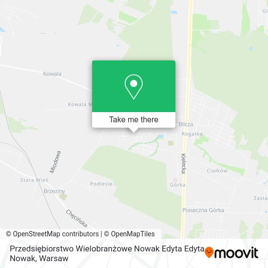 Przedsiębiorstwo Wielobranżowe Nowak Edyta Edyta Nowak map