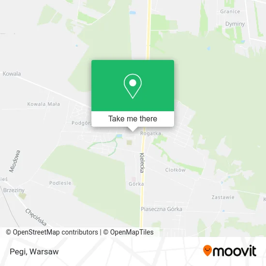 Pegi map