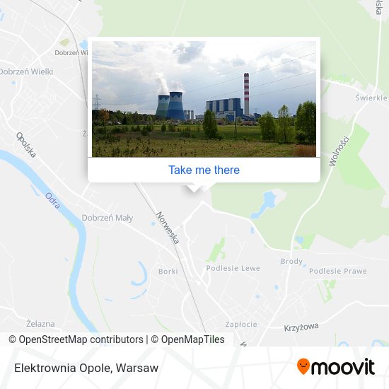 Карта Elektrownia Opole