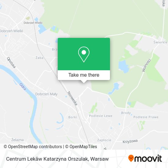 Centrum Lekãw Katarzyna Orszulak map