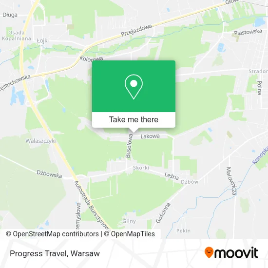 Карта Progress Travel