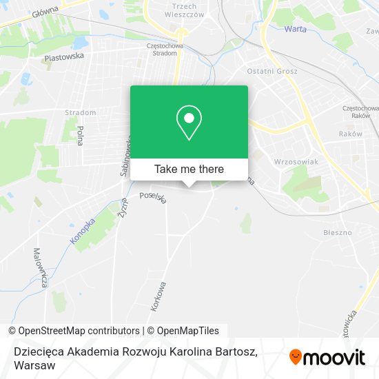 Dziecięca Akademia Rozwoju Karolina Bartosz map