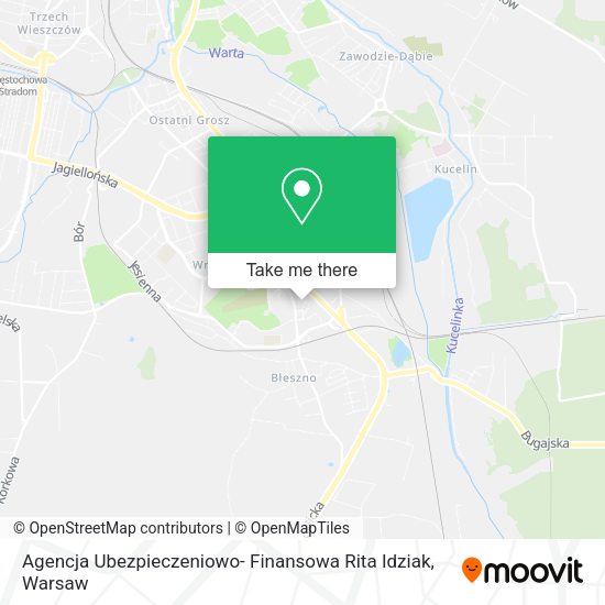 Agencja Ubezpieczeniowo- Finansowa Rita Idziak map