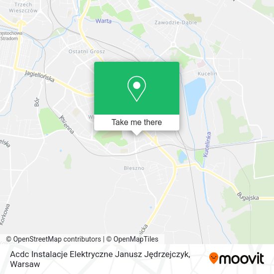 Acdc Instalacje Elektryczne Janusz Jędrzejczyk map