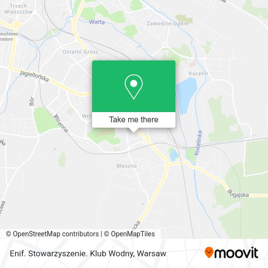 Enif. Stowarzyszenie. Klub Wodny map