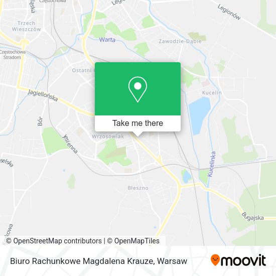 Biuro Rachunkowe Magdalena Krauze map